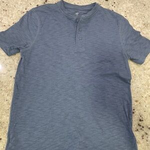 Gap Kids Henley Short Sleeve Shirt Size XL